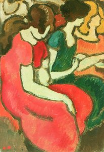 La loge au théâtre - Louis Valtat