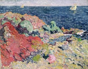 Les Roches Rouges à Anthéor - Louis Valtat