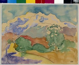 La montagne Sainte-Victoire - Louis Valtat