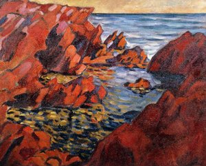 La Mer à Agay - Louis Valtat