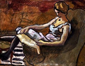 Le Penseur, vers 1916 - Louis Valtat