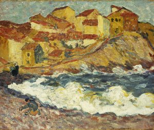 Un Village au Bord de la Mer - Louis Valtat