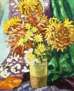 Vase de Dahlias
