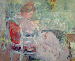 Femme cousant
