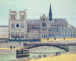Notre-Dame (côté sud), vers 1933