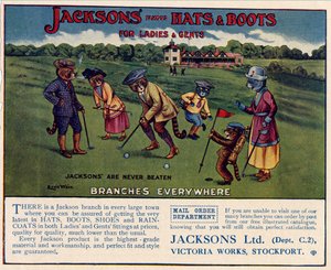 Chapeaux et bottes Jackson - Louis Wain