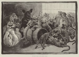 La famille heureuse au Crystal Palace