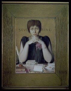 Portrait de Séverine (Caroline Rémy) (1855-1929)