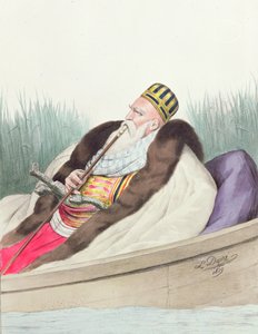 Ali de Tebelen (1741-1822), Pacha de Janina, dessiné d