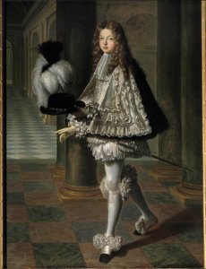 Portrait en pied de Louis Alexandre de Bourbon, comte de Toulouse en habit de novice de l