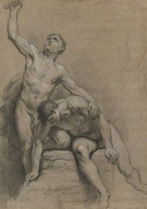 Deux nus masculins