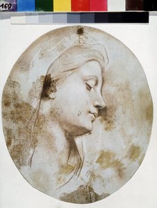 Visage de vierge - Louis de Boullogne