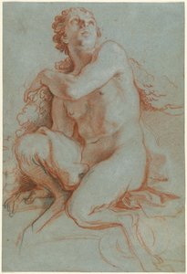Faune assis - Louis de Boullogne the Younger