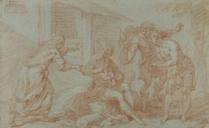 Socrate prenant la coupe de poison