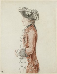 Portrait du Chevalier de Lézay - Louis de Carmontelle
