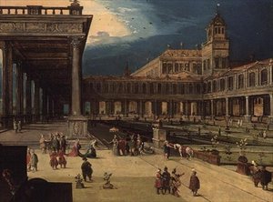 Les jardins et la cour d