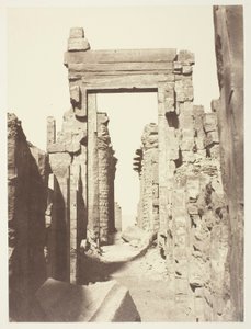 Karnac, Grande Allée du Milieu des Ruines, Prise de l