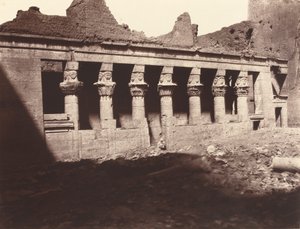 Philae, Cour Intérieure, Colonnade de l