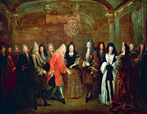 Louis XIV recevant l