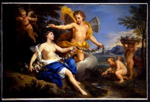 Zéphyr et Flore - Louis de the Younger Boulogne