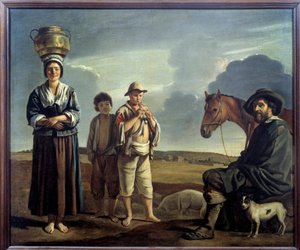 La halte du horalier - Louis le Nain