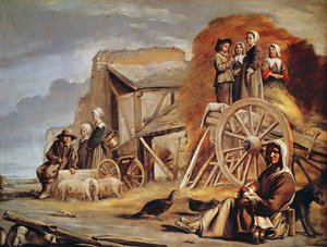 Le Chariot de foin, ou Retour des foins, 1641 - Louis le Nain