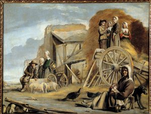Le chariot ou le retour du foin - Louis le Nain