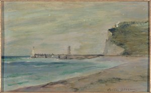 Paysage de plage, Fécamp - Louise Abbéma