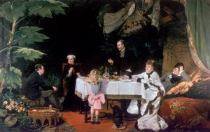 Le Déjeuner dans la serre, 1877