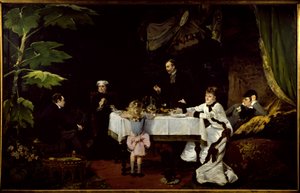 Le déjeuner dans la serre