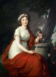 Portrait de la comtesse Tatyana Vasilyevna Yusupova, née von Engelhardt 1769-1841, 1797 - Elisabeth Louise Vigee Lebrun