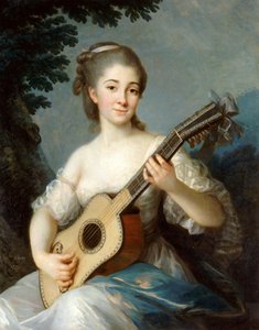 Portrait de Marie-Louise de Robien, 1774 - Elisabeth Louise Vigee Lebrun
