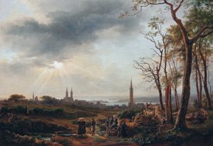 Vue de la ville de Saint-Pol-de-Léon