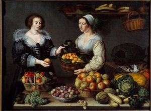 La marchande de fruits et de légumes - Louise Moillon