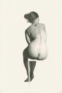 Nu assis élégant - Lourens Joubert