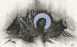 Jésus au-dessus du Cap - Lourens Joubert
