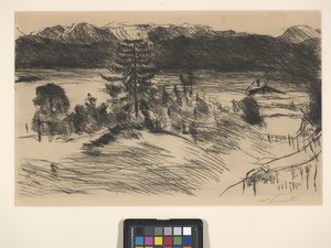 Grand Walchenzee - Lovis (1858 1925) Corinth
