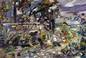 Lac de Walchensee, Silverway - Lovis (1858-1925) Corinth