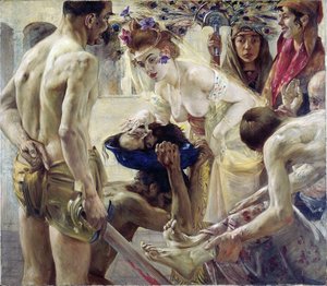 Salomé recevant la tête de Saint Jean Baptiste