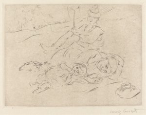 À la campagne - Lovis Corinth