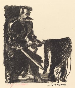 Porte-étendard - Lovis Corinth