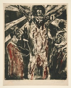 Christ sur la croix - Lovis Corinth