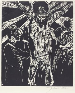 Christus am Kreuz - Lovis Corinth