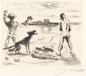 Le banquet de Trimalchio : pl. VII - Lovis Corinth