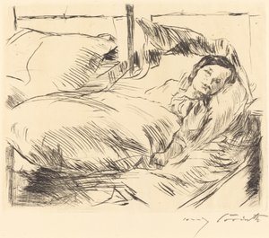 Das Kranke Kind - Lovis Corinth