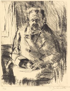 Le poète - Lovis Corinth