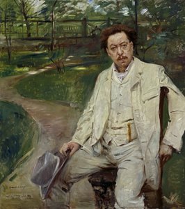 Le pianiste Conrad Ansorge - Lovis Corinth