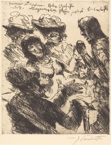 Un joli visage de fille est comme le soleil - Lovis Corinth