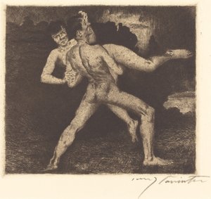 Entführung, 1894 - Lovis Corinth