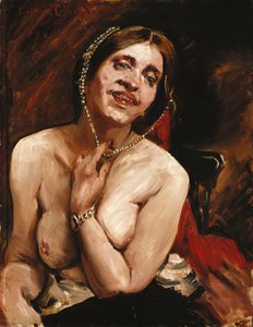 Femme nue dans le fauteuil